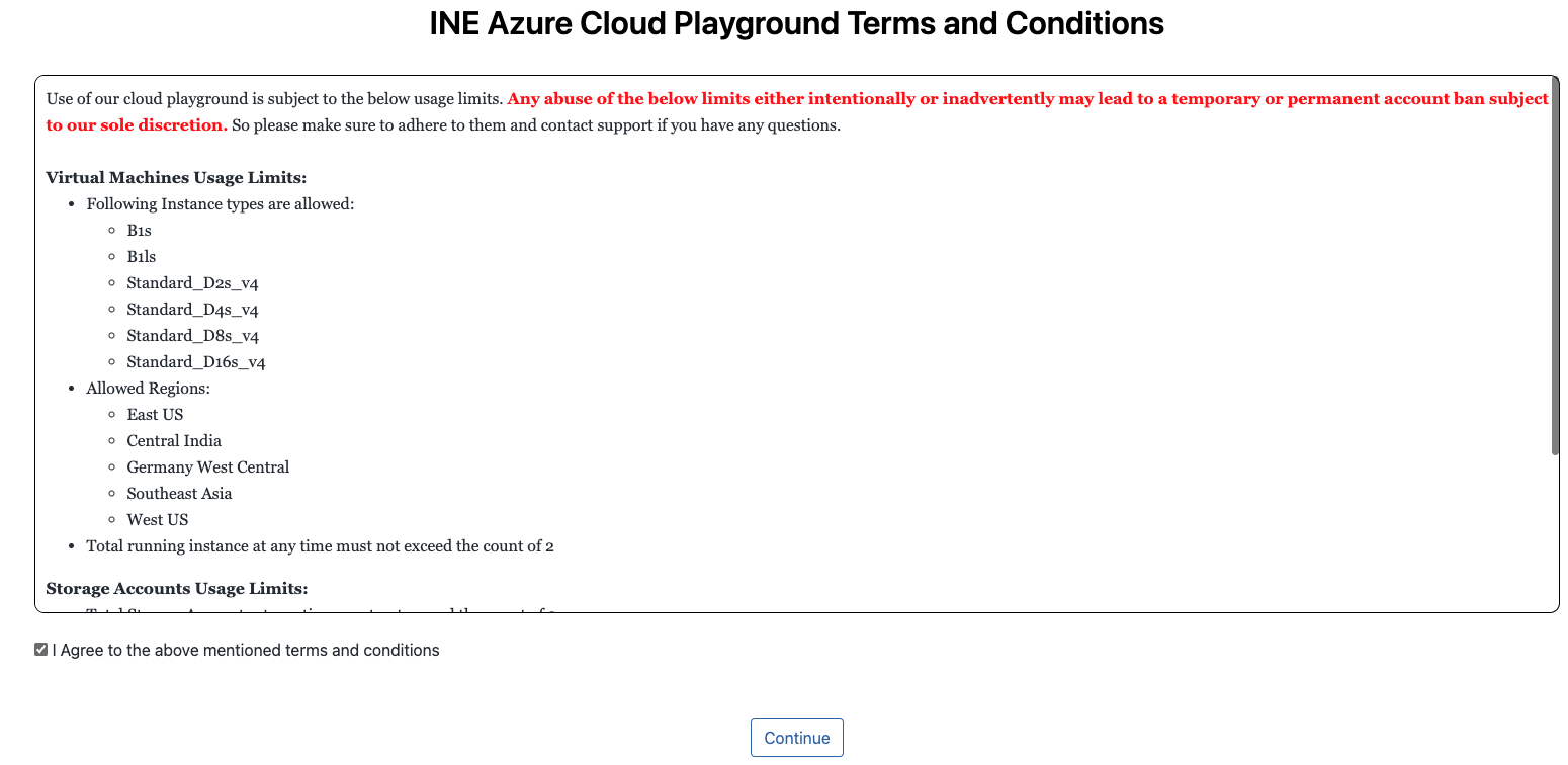 Terms and conditions