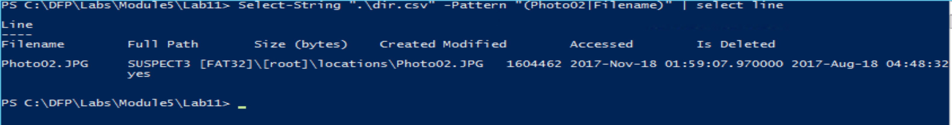 Powershell Output