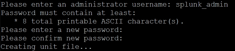 Creating User